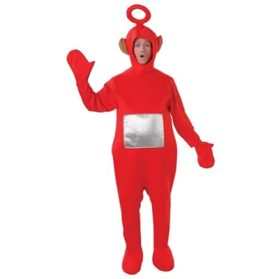Image de Rubies Deguisement Adulte Teletubbies PO STD, Caricature, R880867STD, Rouge, Taille Unique