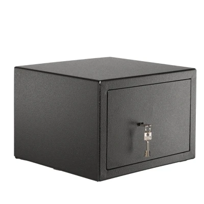 Image de BURG WÄCHTER Coffre pour mobilier avec clé, Home Safe, Niveau de sécurité B, Protection incendie DIN 4102, Contrôlé VdS, Certifié ECB S, 20,6 l, 30 kg, H 210 Noir