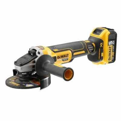 Image de DeWalt DCG405P2 QW Meuleuse XR 18V 5Ah Li Ion Brushless 125mm 2 batteries coffret TSTAK