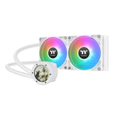 Image de Thermaltake TH240 V2 Ultra ARGB Sync CPU Liquid Cooler Snow Edition