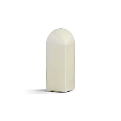 Image de HAY Parade lampe de table LED blanc coquille Hauteur 32 cm