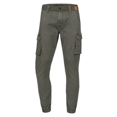 Image de Indicode Jeans KERR Pantalon cargo, Homme, Taille: Small, Army