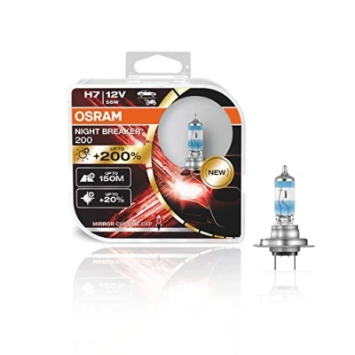 Image de OSRAM 64210NB200 HCB Ampoule, projecteur longue portée H7 12V 55W 3700K Halogène VOLKSWAGEN: Golf 4, Passat B6 Variant, HONDA: CIVIC 8 Hatchback