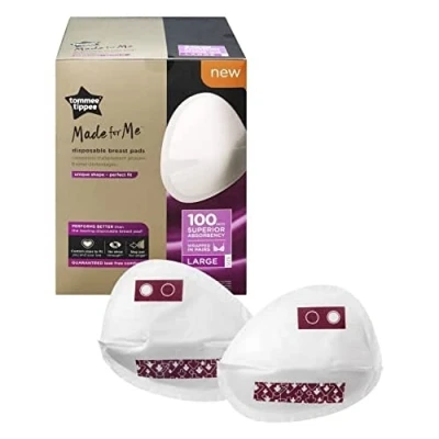 Image de TOMMEE TIPPEE Coussinets d&#039;Allaitement Jetables x100 Taille L Neuf