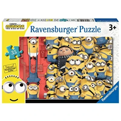 Image de Ravensburger Minions 2 The Rise of Gru Puzzle de 35 pièces pour Enfants à partir 3 Ans, 5063, Multicolore