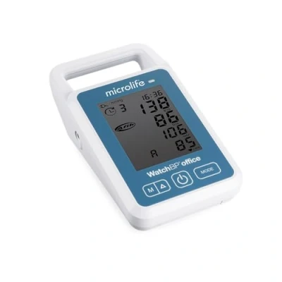 Image de Microlife Tensiomètre Professionnel WatchBP OFFICE 2G AFIB, Connecté Bluetooth/USB, 2 Brassards Lavables (M/L), Batterie Rechargeable, Validé Cliniquement
