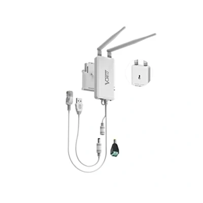 Image de VONETS 2,4GHz WiFi Bridge Ethernet Répéteur sans Fil/Mini Routeur/Adaptateur RJ45 de Signal Hotspot, Alimentation DC/USB pour DVR, Caméra IP, PLC Industriel, AGV, PS3, Périphériques Réseau VAP11S