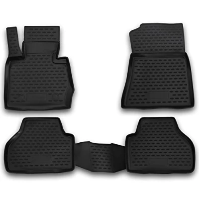 Image de AD Tuning FM11013 Tapis de Sol en Caoutchouc (5 pièces), Noir