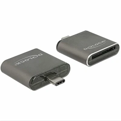 Image de DeLOCK 91498 lecteur de carte mémoire USB 3.2 Gen 1 (3.1 1) Type C Noir Neuf
