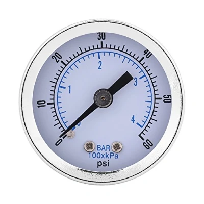 Image de manomètre de Pression, 0 4 bar 1/8&quot; BSPT pour instrument eau huile à cadran