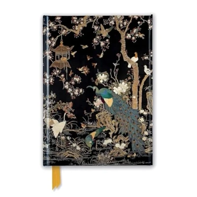 Image de Ashmolean Museum Foiled Journal: Embroidered Hanging With Peacock
