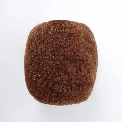 Image de Orientfashion Cheveux naturels afro crépus en vrac pour crocheter des extensions de dreadlocks Brun moyen，Auburn Central (8 Pouces, 30 Medium Auburn)