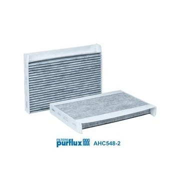 Image de PURFLUX AHC548 2 Filtre d&#039;habitacle à charbon actif 262 183 30 MERCEDES BENZ: Classe S Berline, Cabriolet