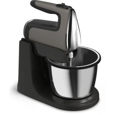 Image de Tefal HT654E38 Powermix Silence Mixeur manuel avec bol pivotant 2,5 l 600 W Noir