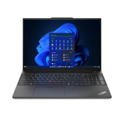 Image de Lenovo ThinkPad E16 Gen 2 (Intel) Intel Core Ultra 7 155H Ordinateur portable 40,6 cm (16 ) WQXGA 32 Go DDR5 SDRAM 1 To SSD Wi Fi 6E (802.11ax) Windows 11 Pro Allemand Noir Neuf