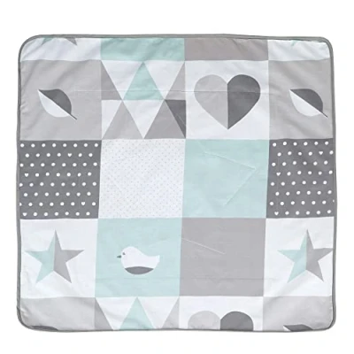 Image de roba Couverture Bébé Ultra Douce Happy Patch 80 x cm Face Polaire Moelleuse + 100% Coton Unisexe
