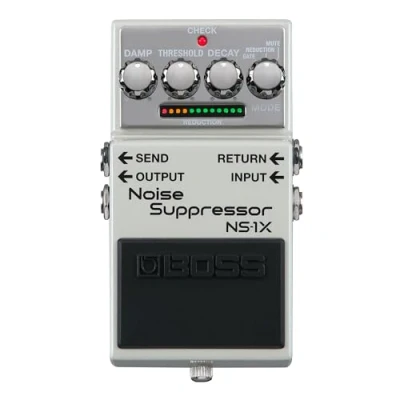 Image de NS 1X Noise Suppressor BOSS Un réducteur de bruit nouvelle génération et une Gate ultra rapide pour guitares, basses autres instruments Technologie MDP Mode Reduction