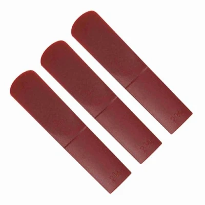 Image de Anche Saxophone Alto,Archie Alto 2 Silicone,Ance Sax Alto,Anches 2.5 Plastique,3Pcs Résine Embout De Reeds Force Réparation Roseau