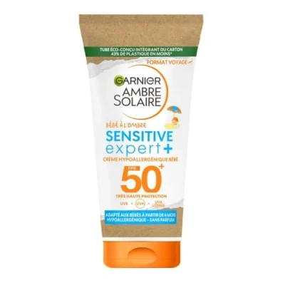 Image de Garnier Ambre solaire Kids Sensitive Expert + Crème 50 ml (SPF 50+)