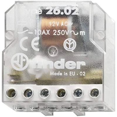 Image de finder Télérupteur pour encastrement 26.02.8.230.0000 2 NO (T) 230 V/AC 10 A 2500 VA 1 pc(s)
