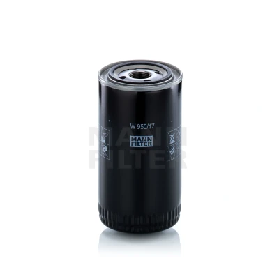 Image de MANN FILTER W 950/17 Filtre à huile 1 12 UNF 1B avec un clapet de non retour vissé