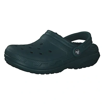 Image de Crocs Classic Lined Clog, Sabots Mixte, À feuilles persistantes, 33/34 EU