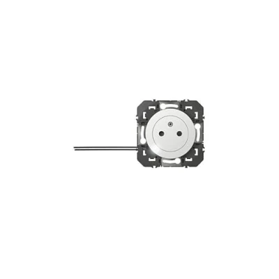Image de Legrand 600320 Prise de courant 2P+T à voyant Surface dooxie, 16A, finition blanc