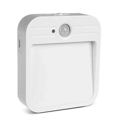Image de Maclean MCE236 Lampe LED avec capteur de mouvement Pir d&#039;escalier hall USB rechargeable 4000K Auto Aimant ON/OFF