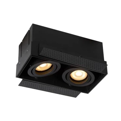 Image de Lucide 09925/02/30 Spot encastrable, Aluminium, 10 W, Noir