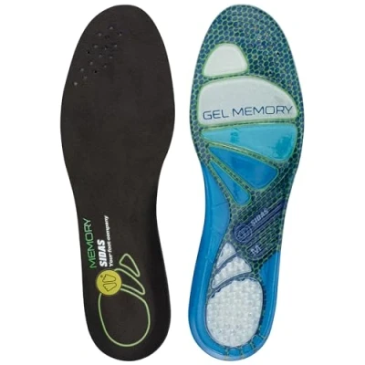 Image de Sidas Cushioning Gel Memory Shoe Insoles XX Large Bleu