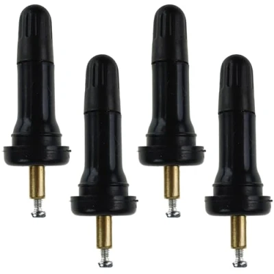 Image de RDKS TPMS 13 Lot de 4 valves réparation en caoutchouc avec capteur pression des pneus EZ