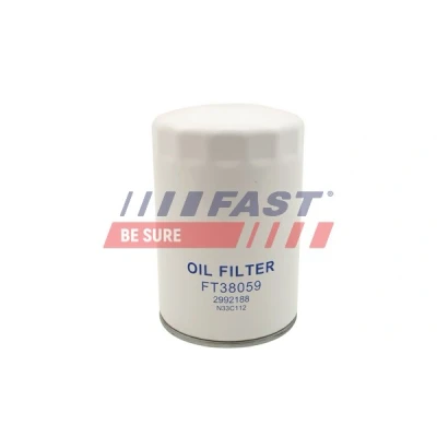 Image de FAST FT38059 Filtre à huile M22X1 vissé IVECO: DAILY 3 Kasten/Kombi, 3, Bus, FIAT: Ducato II Сamion Plateau/Сhâssis