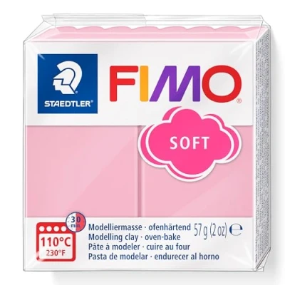 Image de STAEDTLER FIMO Soft Pain pâte à modeler 57 Grammes Crème la fraise 8020 T21