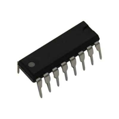 Image de 5x CD4017BE IC digital counter divider CMOS DIP16 TEXAS INSTRUMENTS