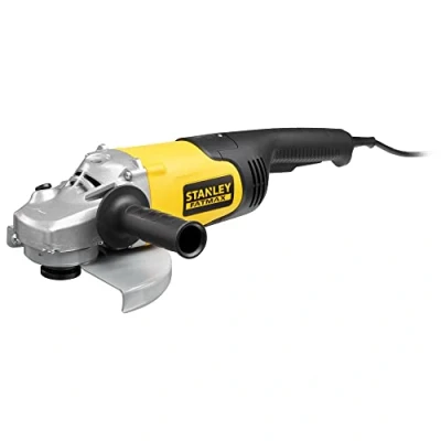 Image de 2000W 230mm Grinder 6500RPM Speed M14 Shaft Thread with 3 Position Side Handle and STANLEY Brand Disc Change Key