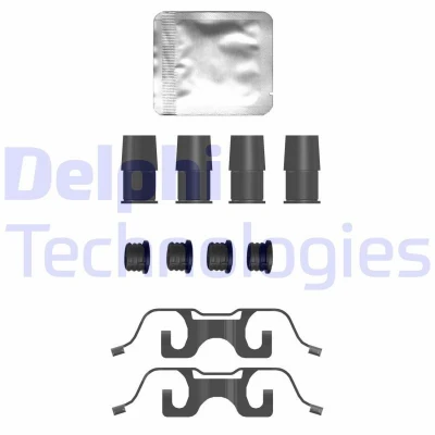 Image de DELPHI LX0755 Kit d&#039;accessoires, plaquette de frein à disque MERCEDES BENZ: GLC SUV, Classe C Berline, Coupe