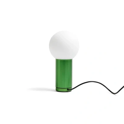 Image de HAY Turn on lampe à poser LED dimmable pied vert
