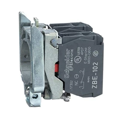 Image de Schneider Electric ZB4BZ104 Élément de contact 2 NF (R) à rappel 240 V 1 pc(s)