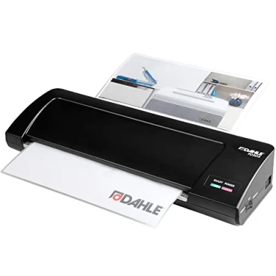 Image de Dahle 70303 Plastifieuse à chaud (jusqu&#039;à A3, temps de chauffe 40 secondes) Noir