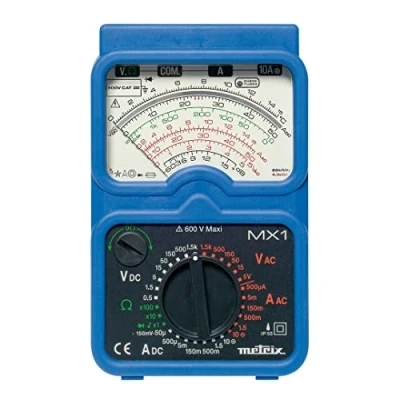 Image de Metrix MX1 MX 1 Multimètre analogique Bleu et Noir