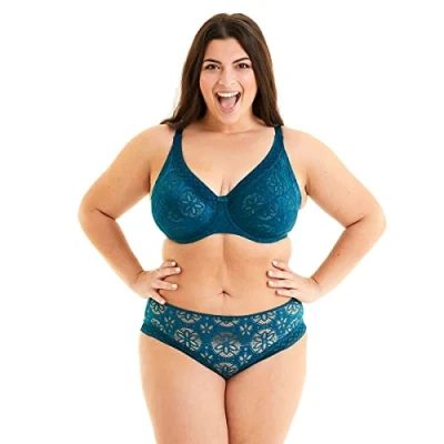 Image de Pomm&#039;poire Lingerie Soutien Gorge Grand Maintien Indice Bleu 95E Femme