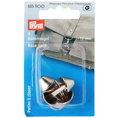 Image de Pym Silver Base Nails (15 mm) pour Les Sacs 1 unité
