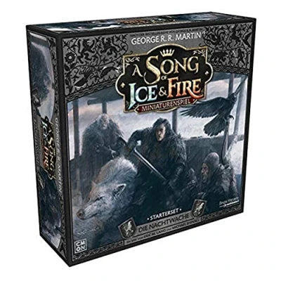 Image de Asmodee A Song of Ice &amp; Fire La veilleuse Nocturne Kit de démarrage, Jeu Base, Tablette, Allemand