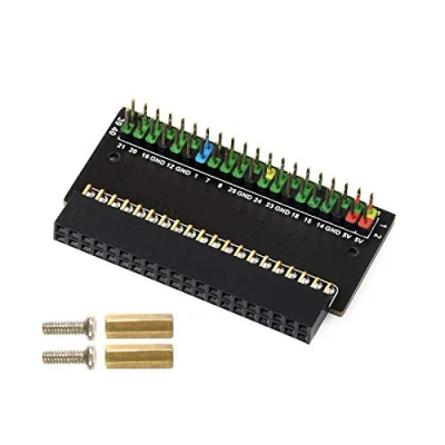 Image de IBest for Raspberry Pi 400 GPIO Header Adapter 40 PIN Color Coded Expansion Board,Easy