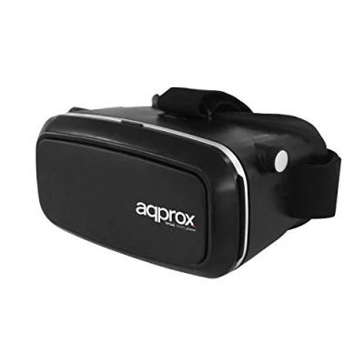 Image de Lunettes de réalité Virtuelle approx! APPVR02 Smartphone 3.5&#039;&#039; 5.5&#039;&#039; Android Windows iOS Noir