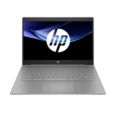 Image de HP Chromebook 14a ne1002sf Ordinateur Portable 14&quot; HD, PC (Intel Celeron N4500, RAM 4 Go, eMMC 64 Intel UHD Graphics, Chrome OS), Laptop Gris, Clavier AZERTY
