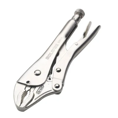 Image de Spear &amp; Jackson E10WR Pince étau à mâchoire courbe ouverture 45 mm + coupe Fil, Gris