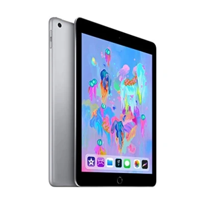 Image de 2018 Apple iPad (9.7 pouces, Wi Fi + Cellulaire, 32Go) Gris Sidéral (Reconditionné)