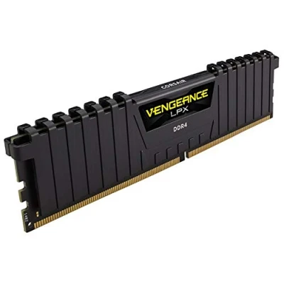 Image de Corsair Vengeance LPX 4Go (1x4Go) DDR4 2400MHz C14 XMP 2.0 Kit de Mémoire Haute Performance Noir