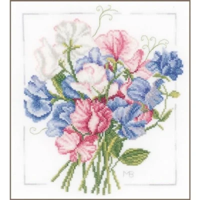 Image de Kit au point compté Bouquet coloré
